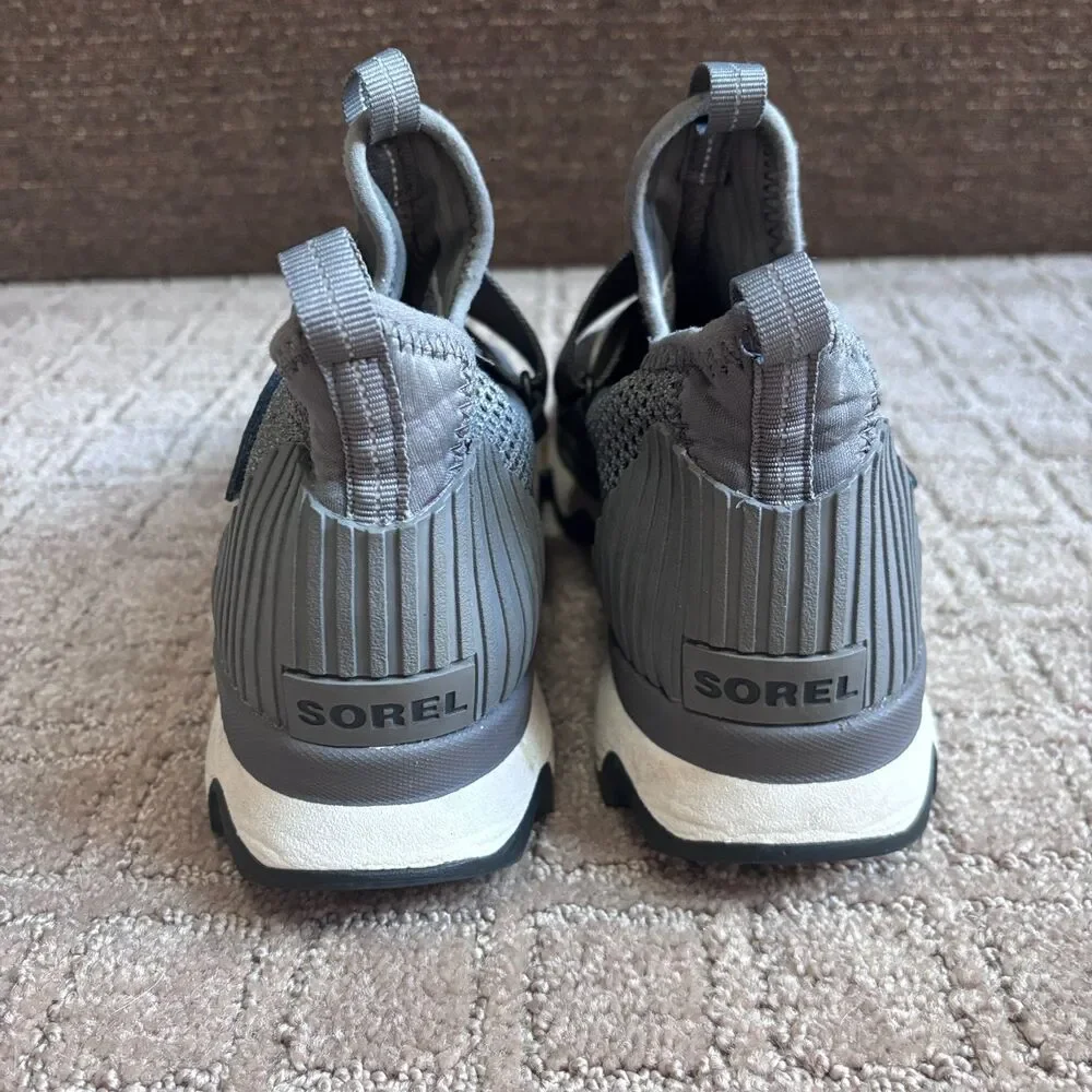 Sorel Kinetic Sneakers Women’s Size 7.5 Gray Athletic Sport Hiking Adjustable